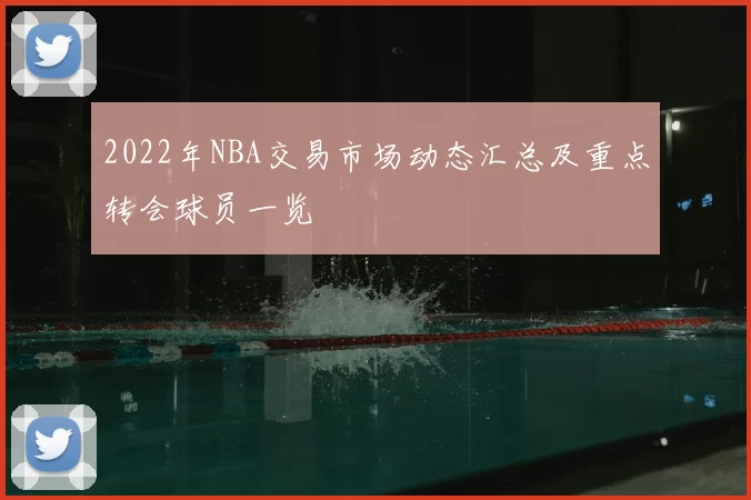 2022年NBA交易市场动态汇总及重点转会球员一览